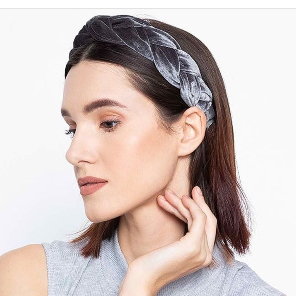 Braided Velvet Headband